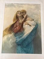 Poster Allerzuiverste Moeder Maria - 22,5x30 cm, Ophalen of Verzenden