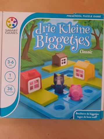 Smart Games Drie Kleine Biggetjes/zeer nette staat  beschikbaar voor biedingen