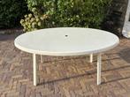 Gratis Tuinset + 4 stoelen, Ophalen, 4 zitplaatsen, Kunststof, Gebruikt