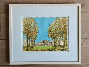 Johan Breuker - Zeefdruk Paviljoen Welgelegen beschikbaar voor biedingen