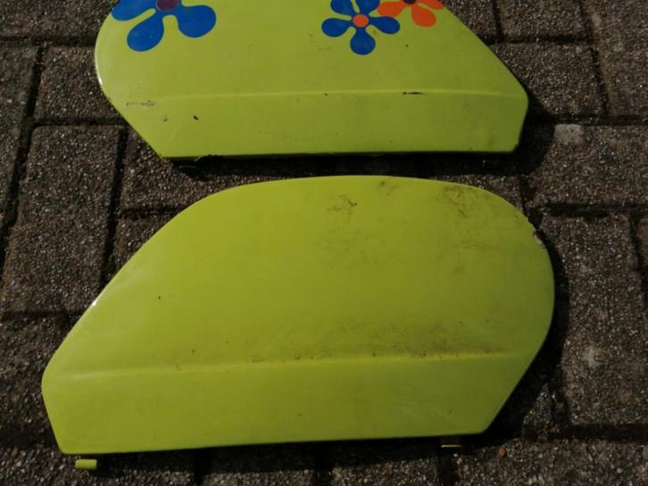 vespa PK50 automaat zij kappen set gebruikt, Fietsen en Brommers, Brommeronderdelen | Oldtimers, Gebruikt, Overige merken, Ophalen of Verzenden
