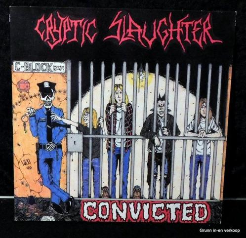 Cryptic Slaughter - Convicted (1986), Cd's en Dvd's, Vinyl | Hardrock en Metal, Gebruikt, Ophalen of Verzenden