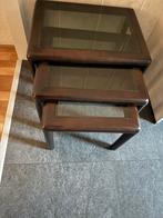 Bijzettafels, Ophalen, 50 tot 100 cm, Zo goed als nieuw, Kersenhout