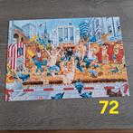 Puzzel 500 stukjes compleet Wasgij nummer 3 werk aan de weg, Ophalen of Verzenden, 500 t/m 1500 stukjes, Zo goed als nieuw