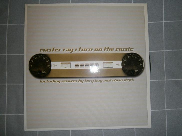 Master Ray – Turn On The Music. 2001. Breaks, Trance, House, Cd's en Dvd's, Vinyl | Dance en House, Zo goed als nieuw, Dance Populair