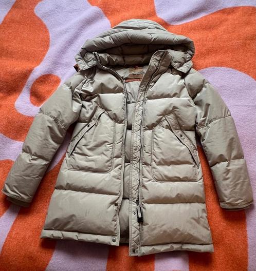 Parajumpers jas xs taupe met bon, zoals nieuw, Kleding | Dames, Jassen | Winter, Zo goed als nieuw, Maat 34 (XS) of kleiner, Beige