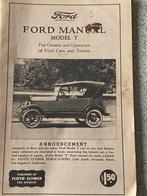 T Ford Manual Handleiding, Ophalen of Verzenden