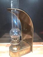 Vintage D.H.R. Messing Scheepslamp, Ophalen of Verzenden