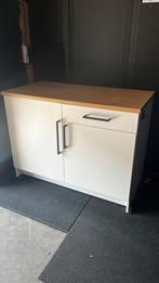 Onderkast - knoxhult ikea, Huis en Inrichting, Ophalen, 100 tot 150 cm, Wit, Zo goed als nieuw