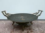 koperen oosters bord, japans/chinees schaal, Antiek en Kunst, Antiek | Koper en Brons, Ophalen
