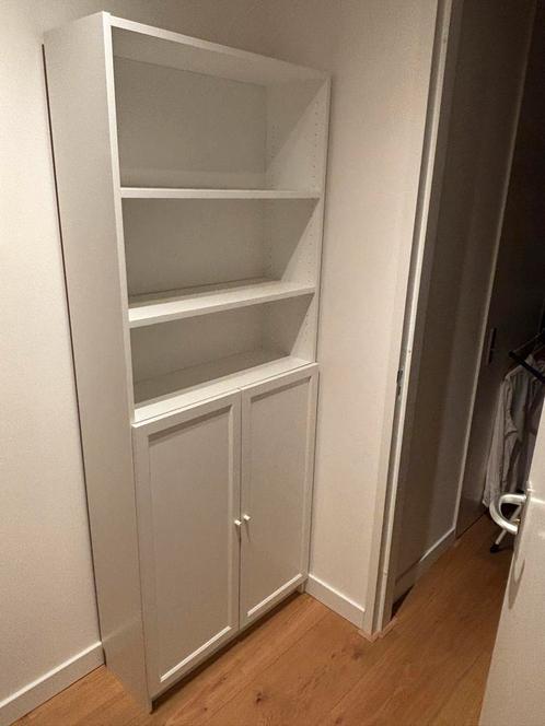 IKEA Billy/Oxberg with Doors (Original Price: 135€), Huis en Inrichting, Kasten | Boekenkasten, Zo goed als nieuw, 50 tot 100 cm