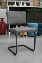 5 x luxe eetkamerstoel sledestoel Nelson Jess Design naturel, Huis en Inrichting, Stoelen, Ophalen, Zo goed als nieuw, Metaal