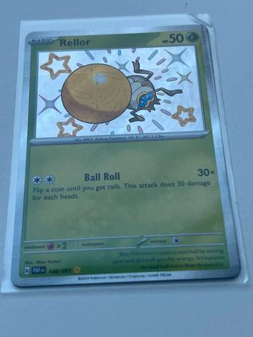 Rellor 108/091 PAF EN Foil - Pokémonkaart beschikbaar voor biedingen