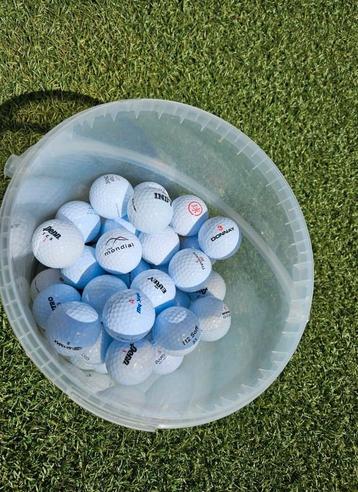 Golfballen mix wit 100 stuks AAAA kwaliteit  beschikbaar voor biedingen