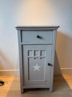 Brocante nachtkastje, Ophalen