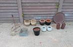Bloempotten en tuindecoratie, Tuin en Terras, Bloempotten, Ophalen, Gebruikt, Tuin, Minder dan 25 cm