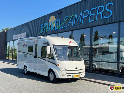 Carthago C-Compactline I 138 DB VOLLEDIG LUCHTVERING VB, Caravans en Kamperen, Campers, Bedrijf, tot en met 4, Integraal, Carthago
