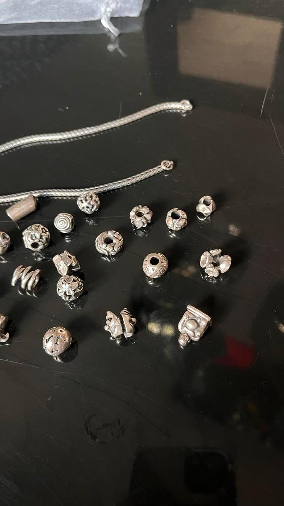 Trollbeads Collectie: Armbanden, bedels, sluitingen, kralen, Sieraden, Tassen en Uiterlijk, Bedels, Zo goed als nieuw, Trollbeads