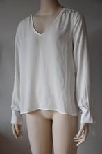 Witte blouse met strikmouwen, Wit, Ophalen of Verzenden, Zo goed als nieuw, Costes
