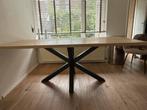 Nette eettafel 200x100cm, Huis en Inrichting, Tafels | Eettafels, Ophalen, Zo goed als nieuw, Rechthoekig, 50 tot 100 cm