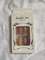 Lange press on nep nagels, Ophalen of Verzenden, Zo goed als nieuw, Handen en Nagels
