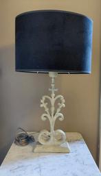 Aura Peeperkorn Stijl Ballusterlamp kap ovaal zwart velvet, Huis en Inrichting, Lampen | Vloerlampen, Aura Peeperkorn Sober Stoer landelijk