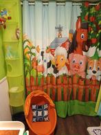 Gordijn, kinderkamer, boerderij, met verduistering, Kinderen en Baby's, Kinderkamer | Inrichting en Decoratie, Ophalen of Verzenden