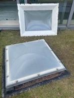 Lichtkoepel met opstand, Ophalen, Kunststof, Gebruikt, Overige kleuren