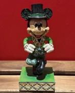 Disney Traditions showcase Jim Shore Mickey, Ophalen of Verzenden, Mickey Mouse, Zo goed als nieuw, Beeldje of Figuurtje