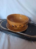 Barbotine fruittest, Antiek en Kunst, Antiek | Servies los, Ophalen of Verzenden