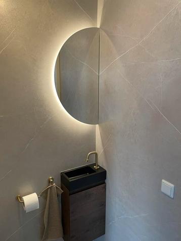 Isodeco SPC Marmer Plaat Carrara Nikè Mat Taupe Wit beschikbaar voor biedingen