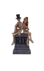 Skeleton Lovers Bruiloft Beeldje - Ware Liefde Sterft Nooit, Verzamelen, Beelden en Beeldjes, Ophalen of Verzenden, Nieuw, Overige typen