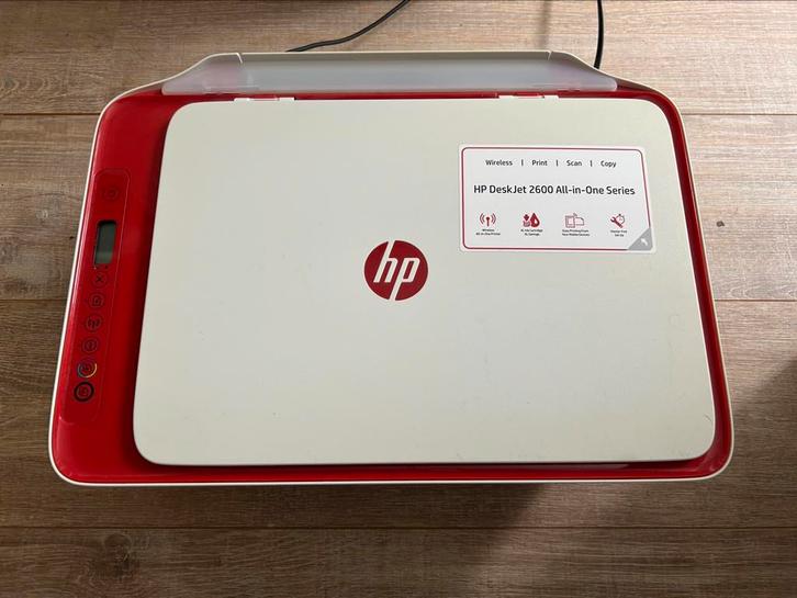 HP deskjet 2600 all-in-one, Computers en Software, Printers, Gebruikt, Printer, Inkjetprinter, Kleur printen, Kopieren, Scannen