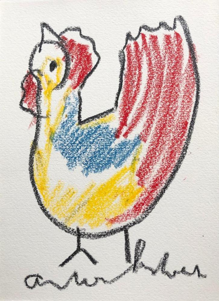 Anton Heyboer, Antiek en Kunst, Kunst | Schilderijen | Modern, Ophalen