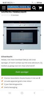 Siemens inno wave, Ophalen, Zo goed als nieuw, Inbouw, 45 tot 60 cm