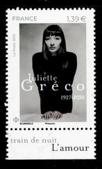 Jaar 2025 Juliette Gréco (1927-2020)., Ophalen of Verzenden, Postfris