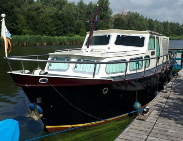 Motorboot - Lange tochten - Merwe kruiser - 10.40 meter, Watersport en Boten, Motorboten en Motorjachten, Zo goed als nieuw, Staal