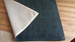 hoogpolig vloerkleed effen donkergroen/blauw 135 bij 190, 100 tot 150 cm, Nieuw, Ophalen of Verzenden, 150 tot 200 cm