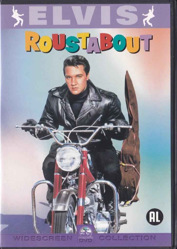 Roustabout ֎ 1964, Elvis Presley, Barbara Stanwyck, Cd's en Dvd's, Dvd's | Klassiekers, Gebruikt, Komedie, 1960 tot 1980, Alle leeftijden