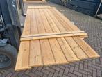 2.9 m2 rabat hout - channelsiding - 2.0x12.5 cm - nr: tp113, Ophalen, Nieuw, 180 tot 250 cm, Planken