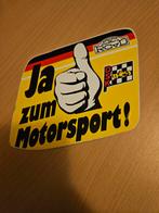 Motorsport sticker, Ophalen of Verzenden, Zo goed als nieuw, Motoren