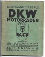 DKW KS200 SB200 Sport 250 SB350 SB500 Handleiding (3899z), Motoren, Handleidingen en Instructieboekjes, Ophalen of Verzenden, Overige merken