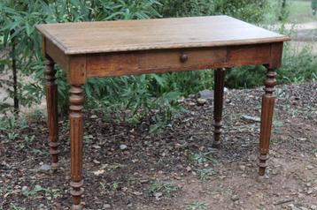 Brocante - Oud eiken keukentafel of bureau! beschikbaar voor biedingen