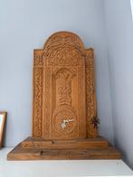 Handgemaakt/ gegraveerd Kruis, klok, Antiek en Kunst, Antiek | Klokken, Ophalen