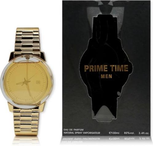Prime Time Men luxe herenparfum eau de parfum 100ml, Sieraden, Tassen en Uiterlijk, Uiterlijk | Parfum, Nieuw, Ophalen of Verzenden