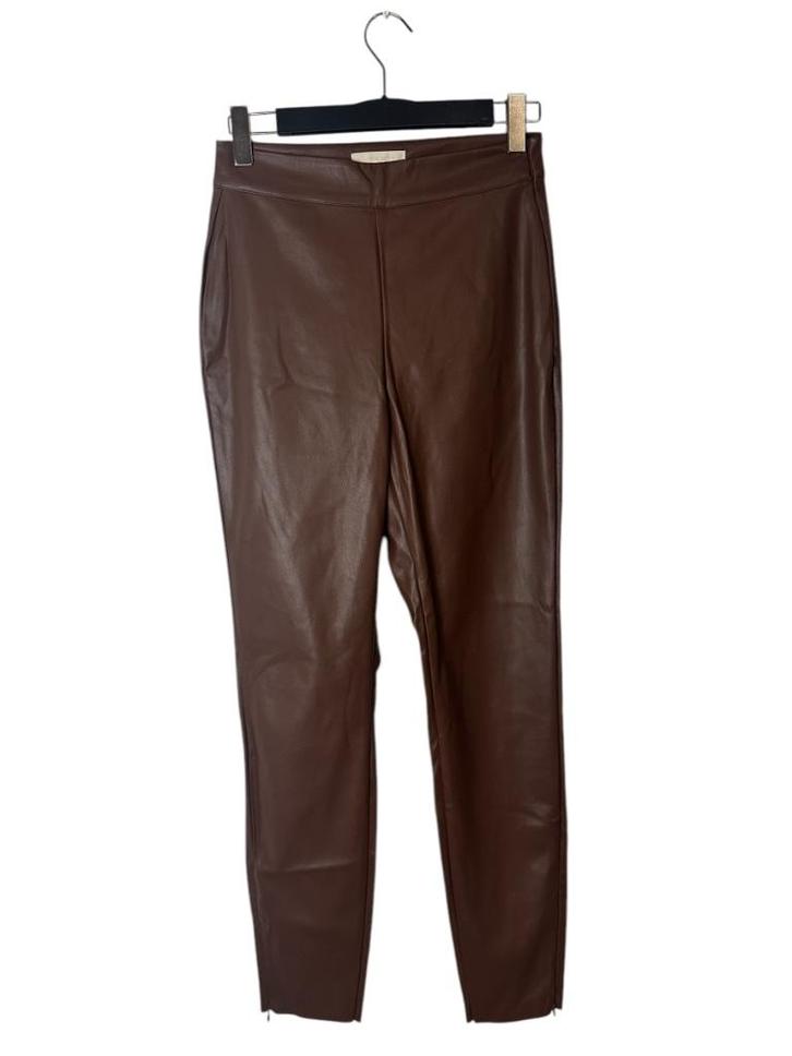 Meshki broek M, Kleding | Dames, Jurken, Zo goed als nieuw, Maat 38/40 (M), Bruin, Onder de knie, Ophalen of Verzenden