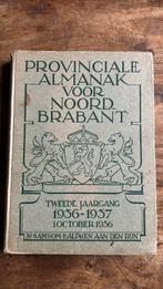 Provinciale almanak voor Noord-Brabant - 1936-1937, Boeken, Geschiedenis | Stad en Regio, Ophalen of Verzenden