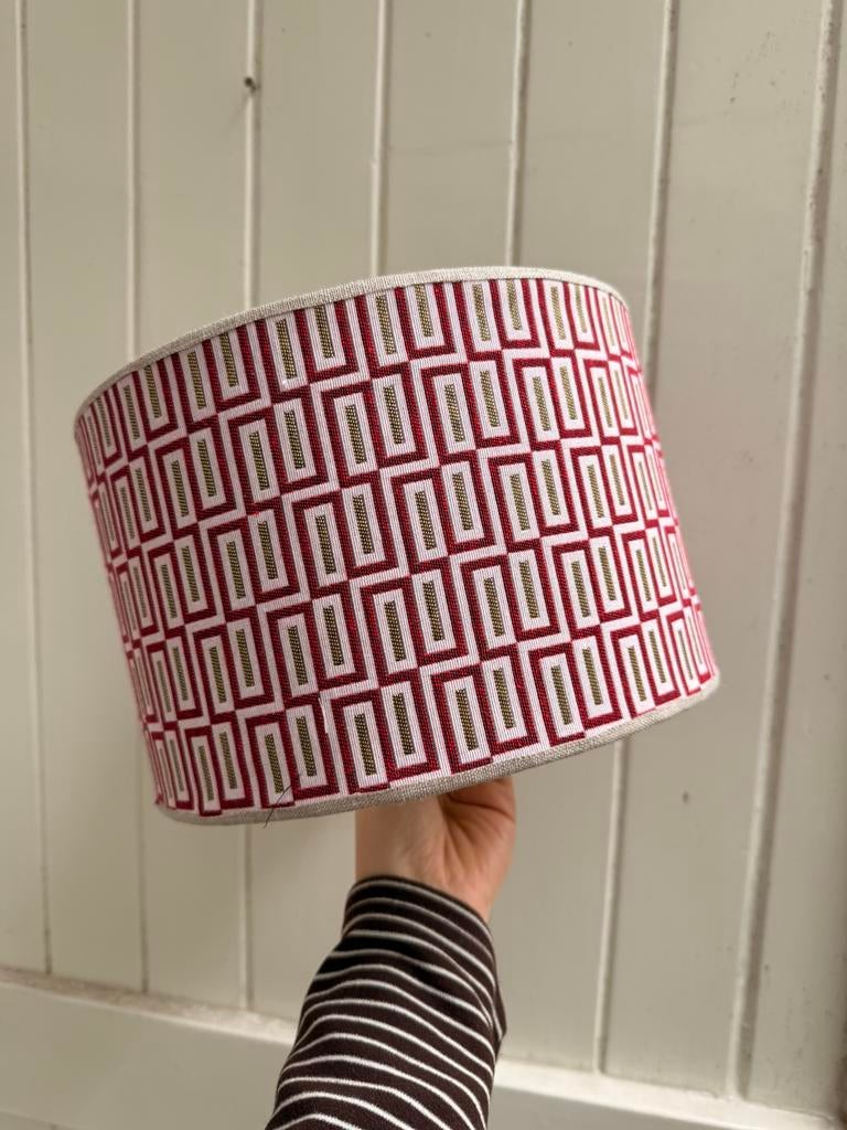 Lamp met kap! (Kap kan ook los worden verkocht), Ophalen of Verzenden, Zo goed als nieuw, Rond, 50 cm of meer