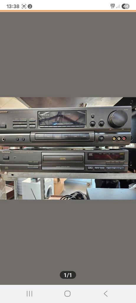 TECHNICS versterker en cd speler., Audio, Tv en Foto, Stereo-sets, Zo goed als nieuw, Overige merken, Ophalen