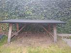 Gratis tuintafel 2.10m bij 1.00 m, Tuin en Terras, Ophalen, Gebruikt, Rechthoekig, Aluminium